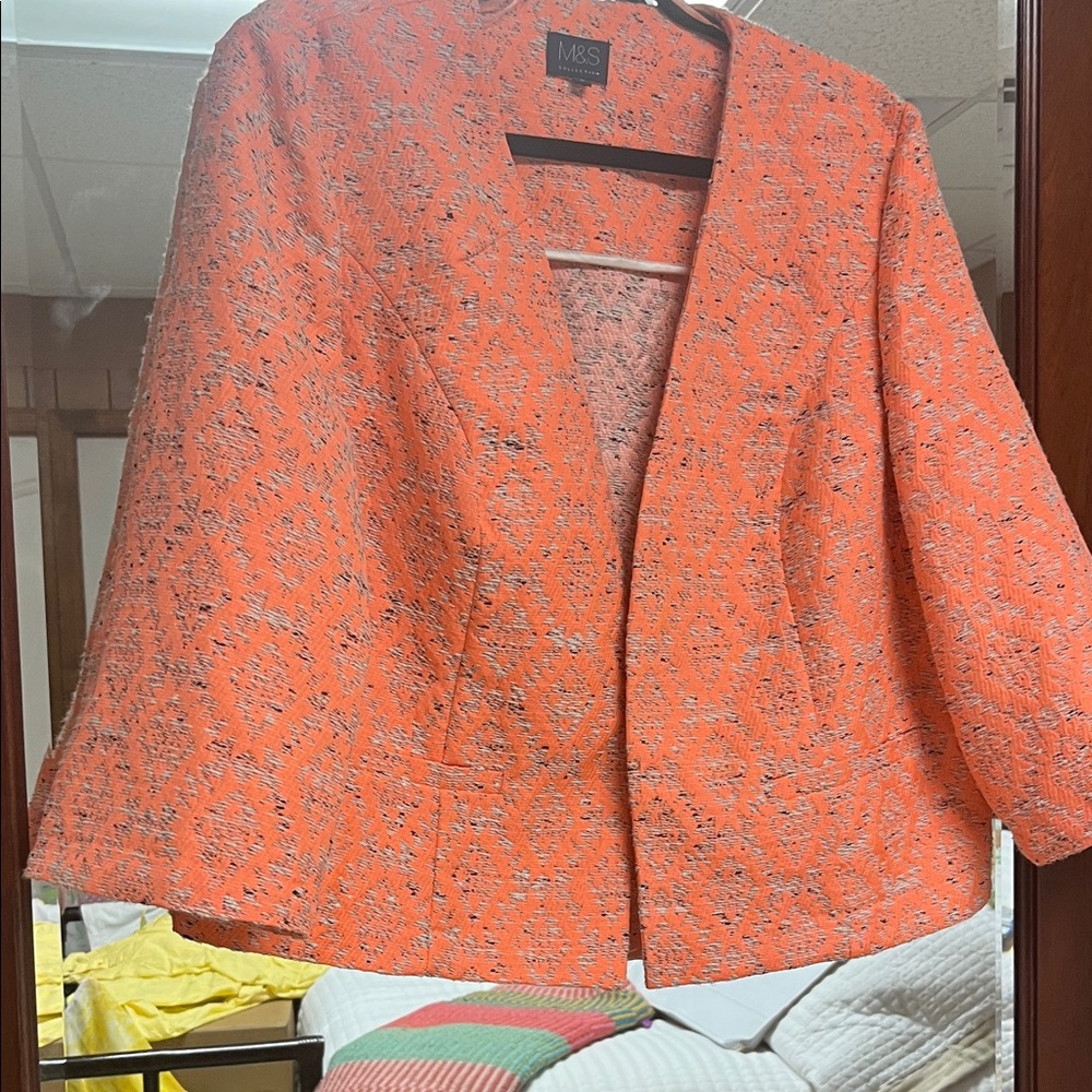 Tennessee Orange sherbet /grey  Women's Jacket as 16
